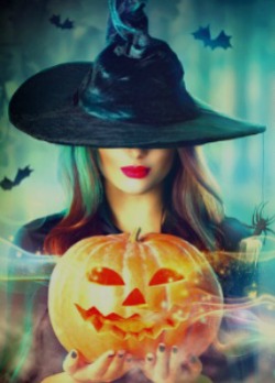 Beautiful Halloween Witch