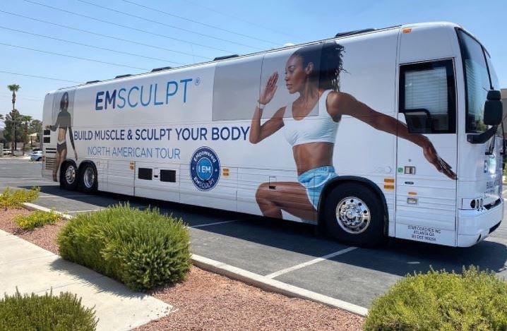 BTL Emsculpt Tour Bus