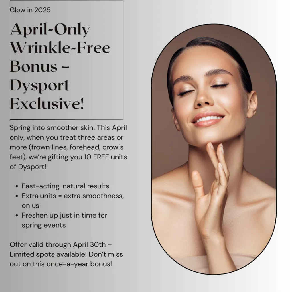 April Only Dysport Special from Willow Health & Aesthetics
