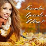 November Specials at Willow Health and Aesthetics in Eugene