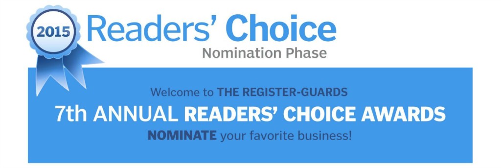 Eugene Register Guard's Reader Choice Awards