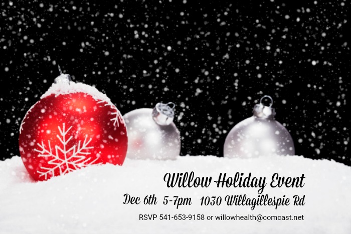 Willow Health Holiday Event
