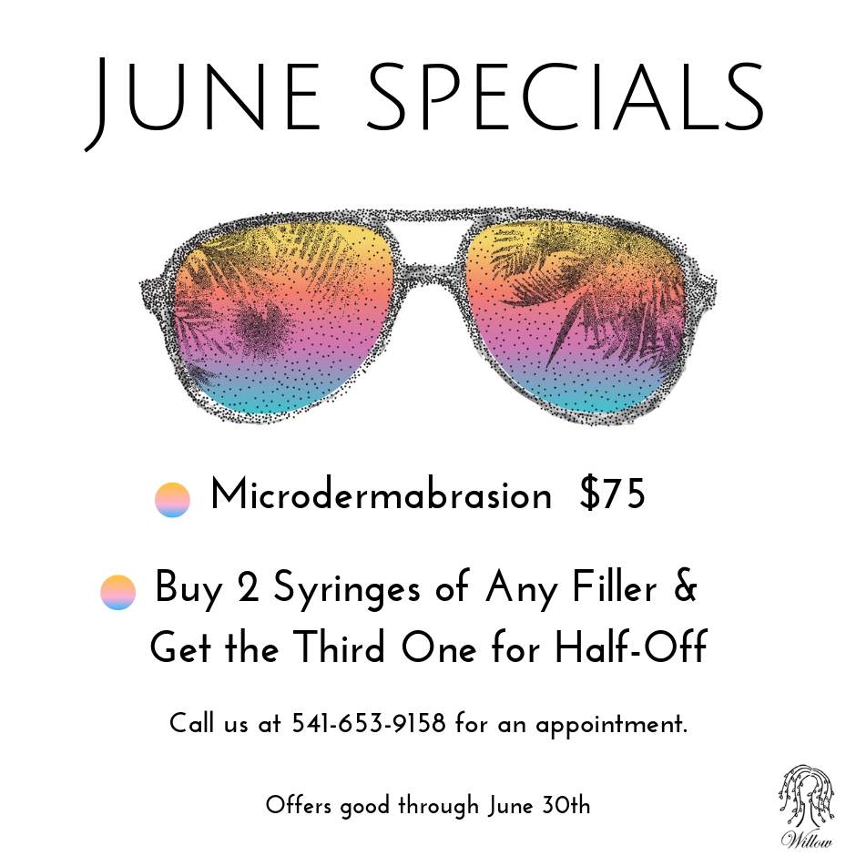 Willow Health and Aesthetics June Specials
