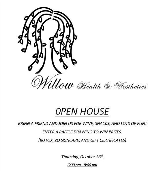 Willow Health and Aesthetics Open House in Eugene