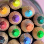 Pencils of all different shades